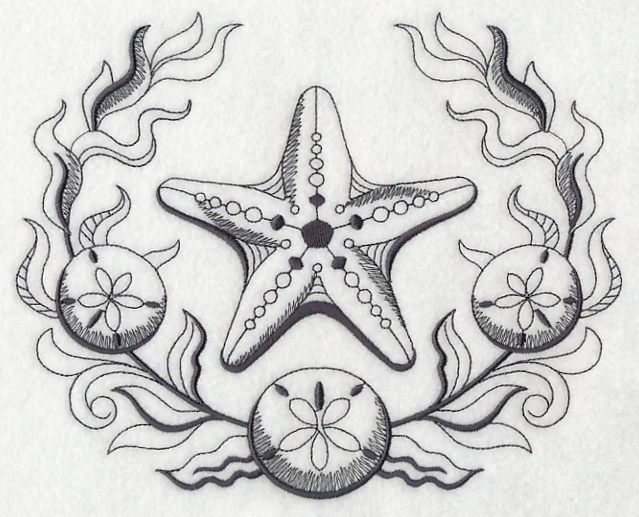 Starfish and Seaweed Laurel - Image 6