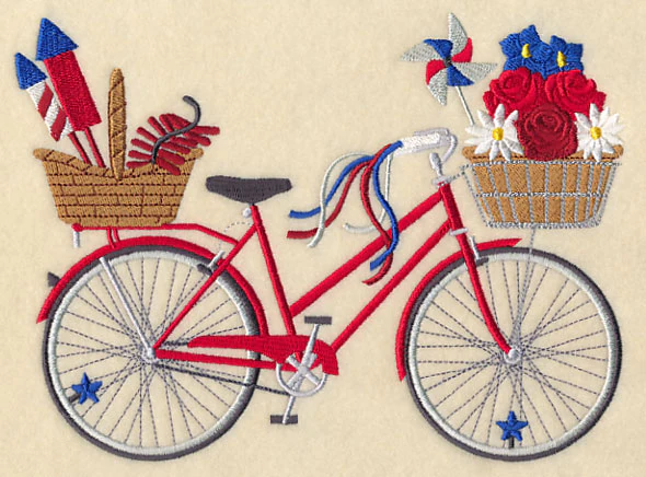 Stars and Stripes Bicycle - Image 4