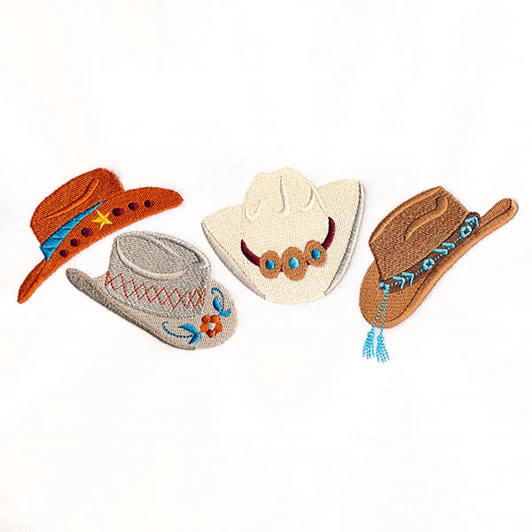 Stitch of the West Cowboy Hats Border - Image 2