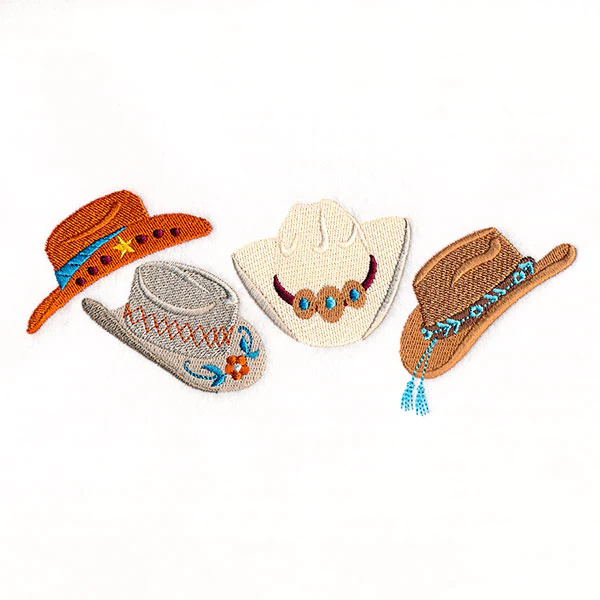 Stitch of the West Cowboy Hats Border - Image 3