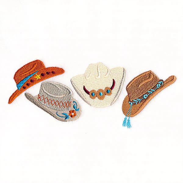 Stitch of the West Cowboy Hats Border - Image 4