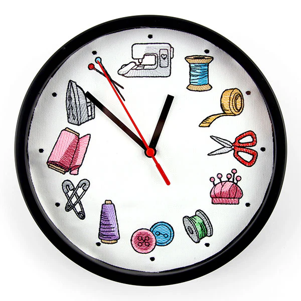 Stitch of Time Sewing Notions Clock - Split - Image 6