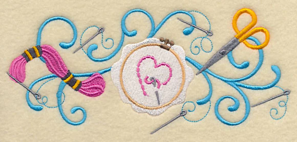 Stitching Love Border - Image 3