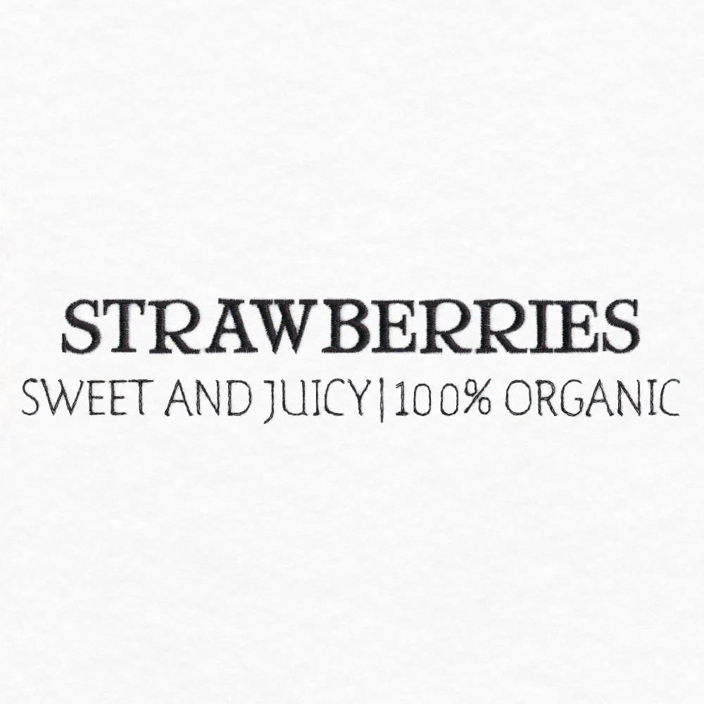 Strawberry Market Sign Panel Set - Image 4