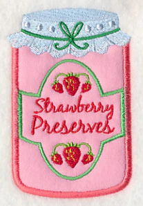 Strawberry Preserves (Applique) - Image 2
