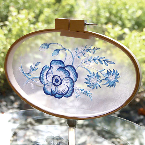 Stunning in Cyanotype Poppy Bouquet - Image 8