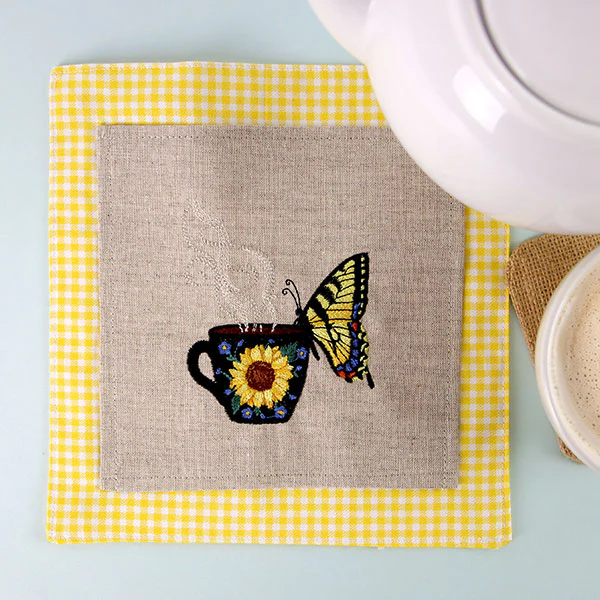 Summer Coffee Break Eastern Swallowtail Butterfly - Image 2