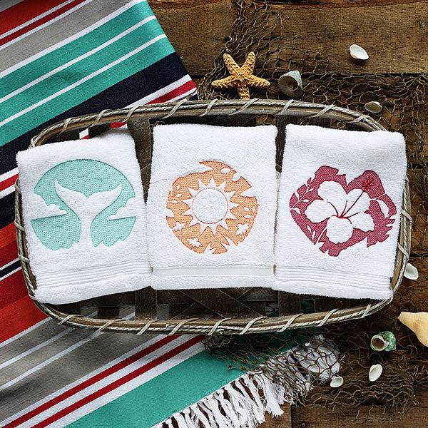 Summer Escape Hibiscus Flower (Embossed) - Image 3
