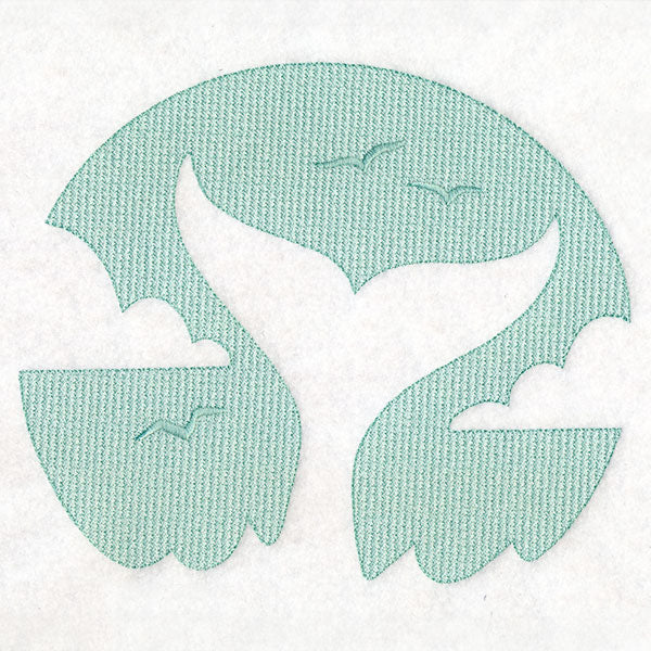 Summer Escape Whale Tail (Embossed) - Image 2