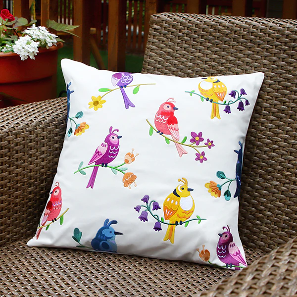 Summer Fun Bird and Flowers 4 - Image 4