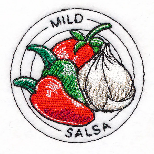 Summer Sensations Jar Topper - Mild Salsa