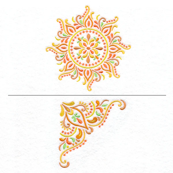 Sunburst Pillow Pair - Image 3