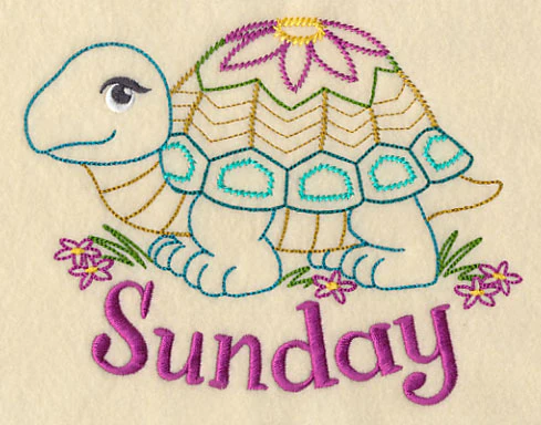 Sunday Turtle (Vintage)