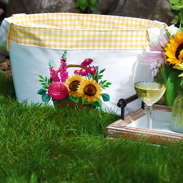 Sunflower Basket Bouquet - Image 8