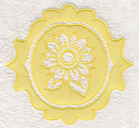 Sunflower Medallion (Embossed) - Image 5