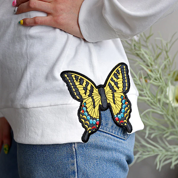 Swallowtail Accent (Split Seam Applique) - Image 3