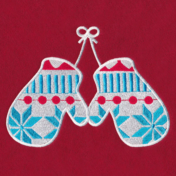 Sweater Silhouette Mittens - Image 4