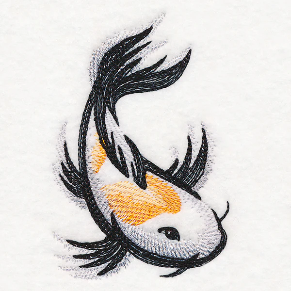 Sweet Brushstroke Koi - Image 5
