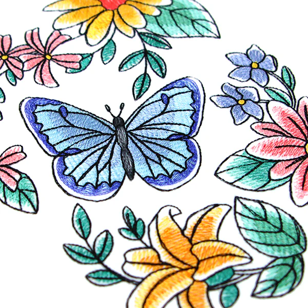 Sweet Butterfly and Blooms Feature - Image 6