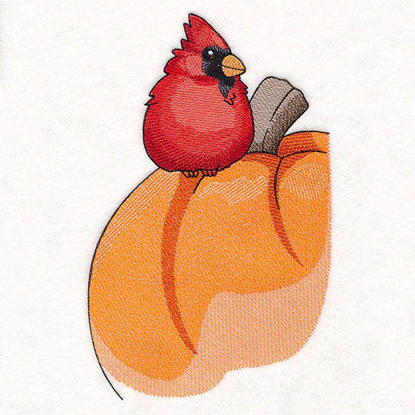 Sweet Cardinal and Pumpkin - Image 8