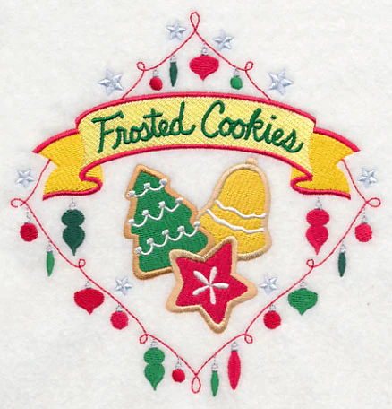 Sweet Christmas Frosted Cookies Diamond - Image 3