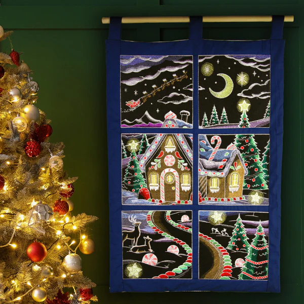 Sweet Christmas Gingerbread Scene Panel 4 - Image 6