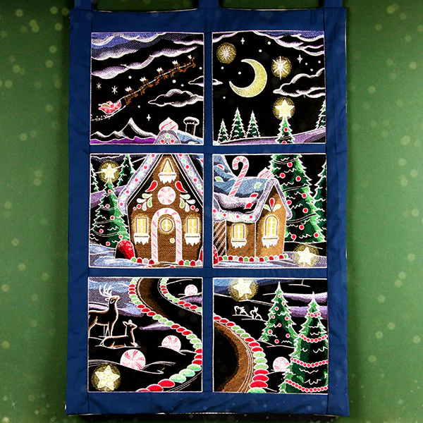 Sweet Christmas Gingerbread Scene Panel 6 - Image 8