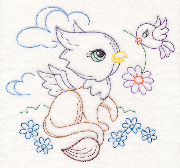 Sweet Fantasy Griffin (Vintage) - Image 6