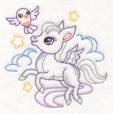 Sweet Fantasy Pegasus (Vintage) - Image 4