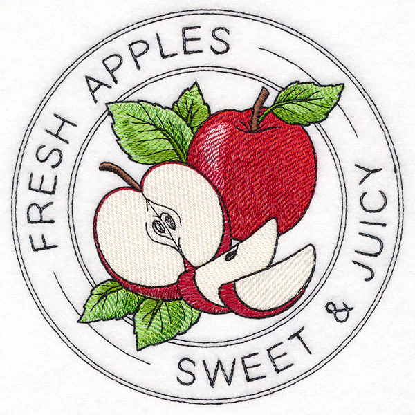 Sweet & Juicy Fresh Apples Stamp - Image 7