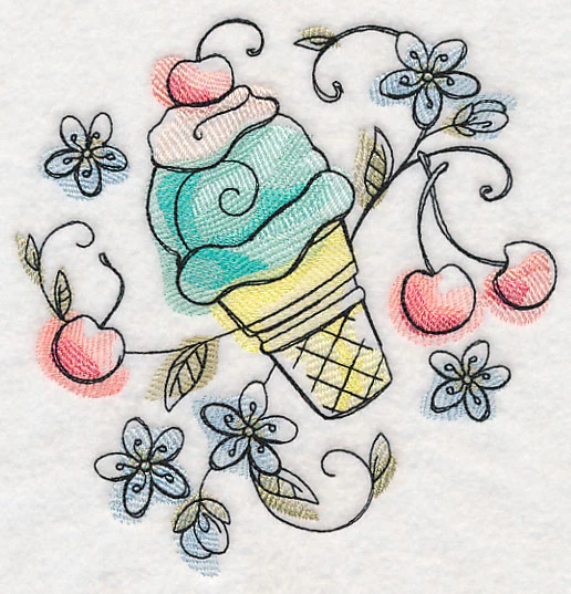 Sweet Summertime Ice Cream 3 - Image 2