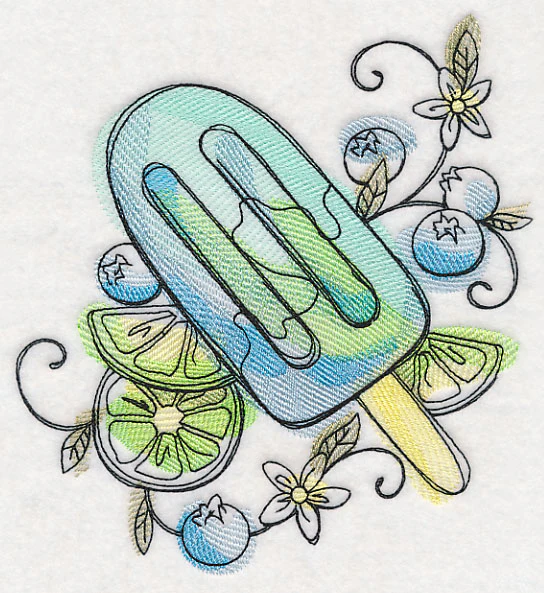Sweet Summertime Popsicle 2