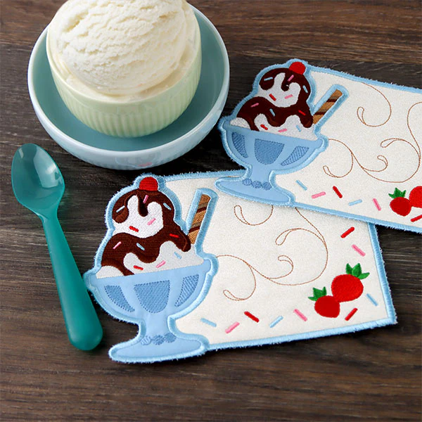 Sweet Sundae Mug Rug (In-the-Hoop) - Image 4