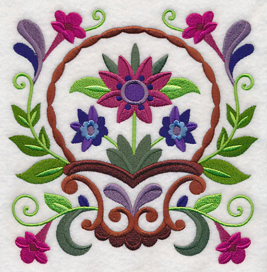 Sweet Symmetry Flower Basket 1 - Image 2