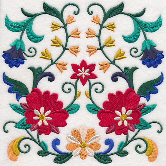 Sweet Symmetry Flower Square 2 - Image 6