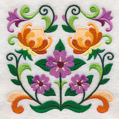 Sweet Symmetry Flower Square 3 - Image 4