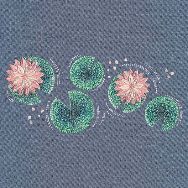 Sweet Water Lily Border - Image 3