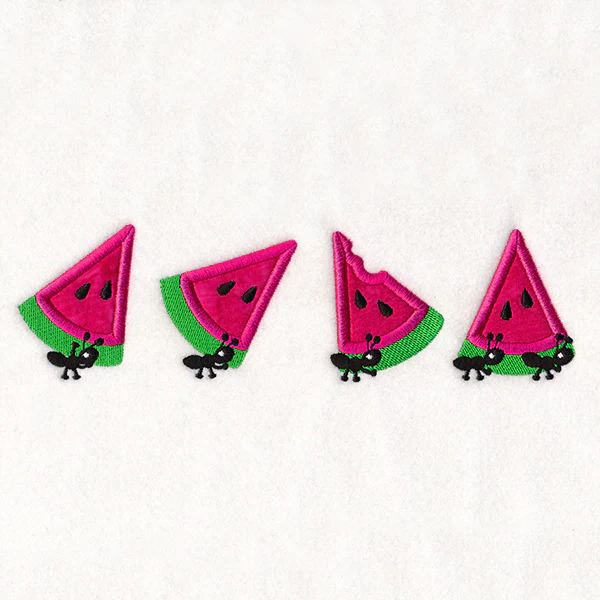 Sweet Watermelon Border (Applique) - Image 2