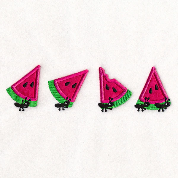 Sweet Watermelon Border (Applique) - Image 7