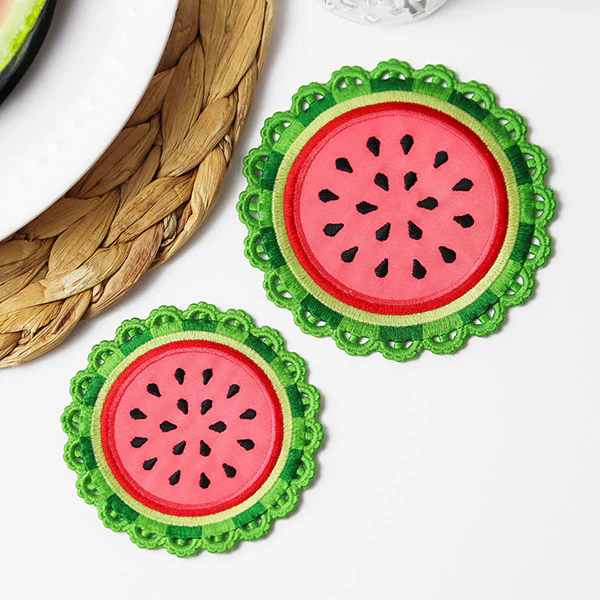 Sweet Watermelon Coaster (In-the-Hoop) - Image 8
