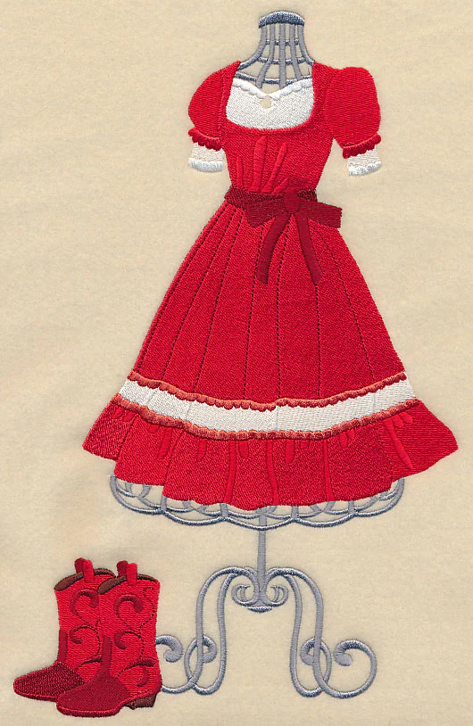 Swing Your Partner Dress Form