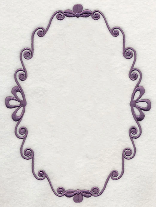 Swirling Monogram Frame - Image 5
