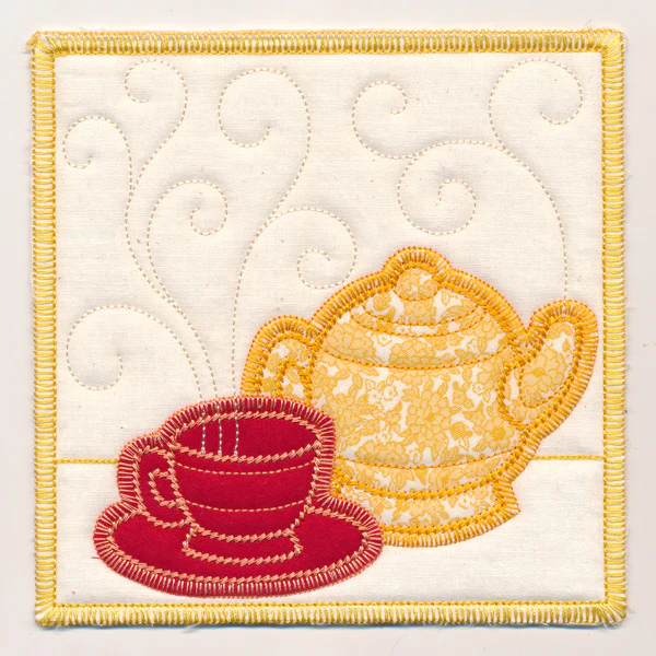 Tea Mug Rug (In-the-Hoop) - Image 4