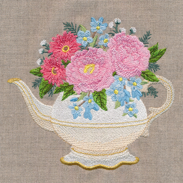 Tea Time in Bloom - Image 3