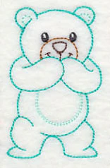 Teddy Bear Giggling (Vintage)