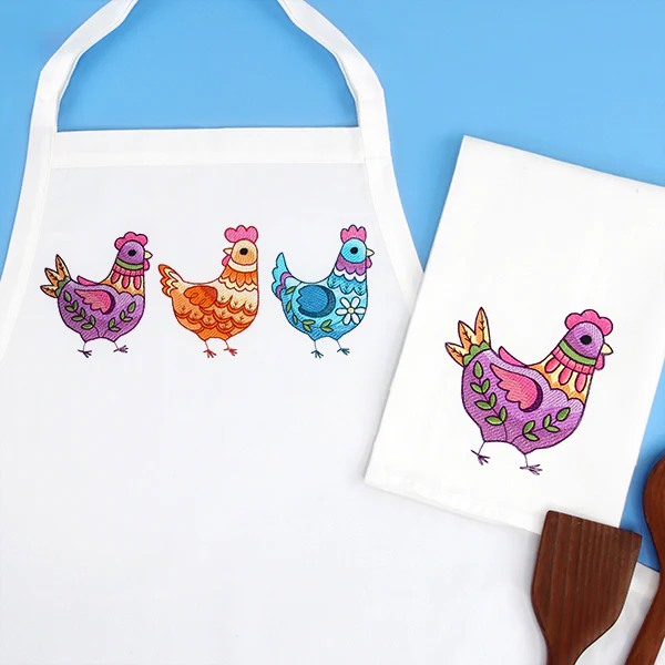 Textured and Fancy Chicken Trio - Image 2