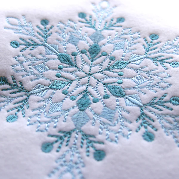 Textured & Delicate Snowflake 5 - Image 4