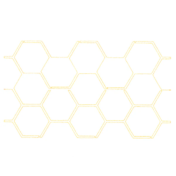 Textured Favorites - Honeycomb (Edge-to-Edge Quilting) - Image 2