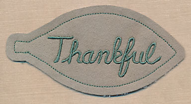 Thankful Leaf Tag (In-the-Hoop) - Image 3