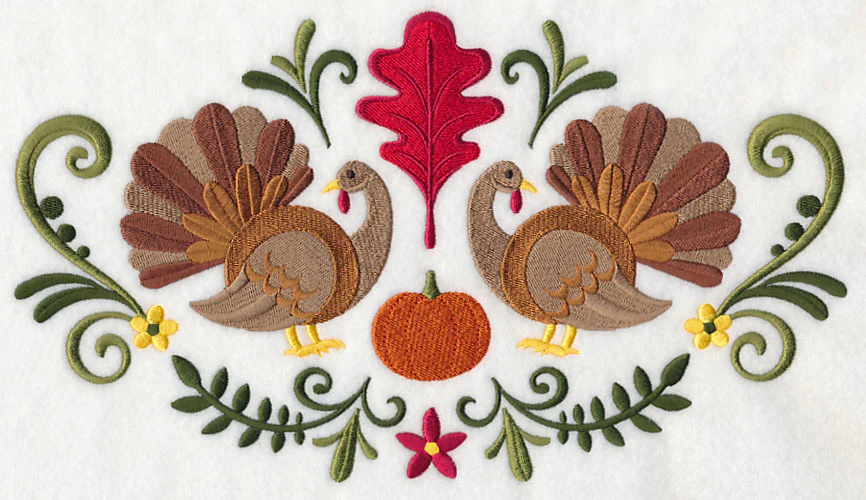 Thanksgiving Folk Art Spray - Image 6